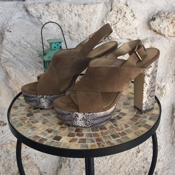 MICHAEL Michael Kors Shoes - MICHAEL Michael Kors suede chunky heels